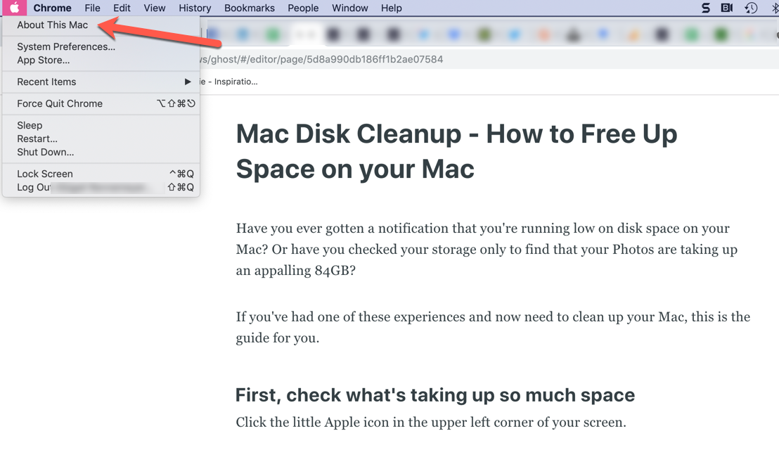 where is the disk cleaner on mac